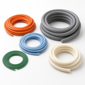 Bobine di tubi flessibili colorati in silicone
